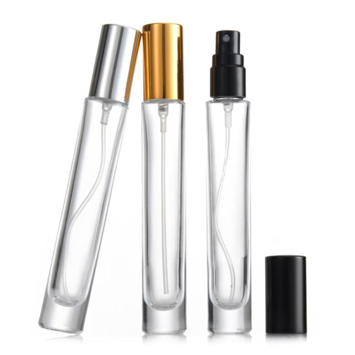 Perfume Fragrance Difference - 3X 10X 10ML 투명 라운드 두꺼운