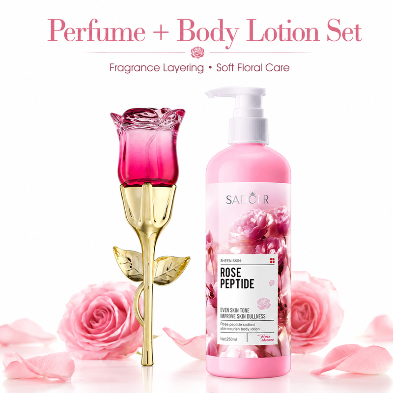 여성용 장미향 향수 & 바디로션 세트, 향기 레이어링  - Perfume Fragrance Lotion 리뷰 및 가격