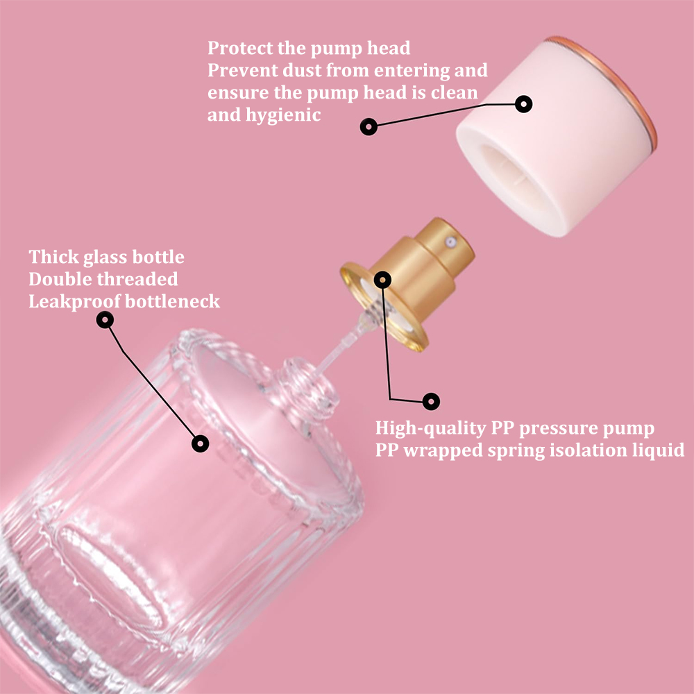 1개 30/50ML 투명 유리 향수병, 수직 줄무늬 스 - Perfume Fragrance One 리뷰 및 가격