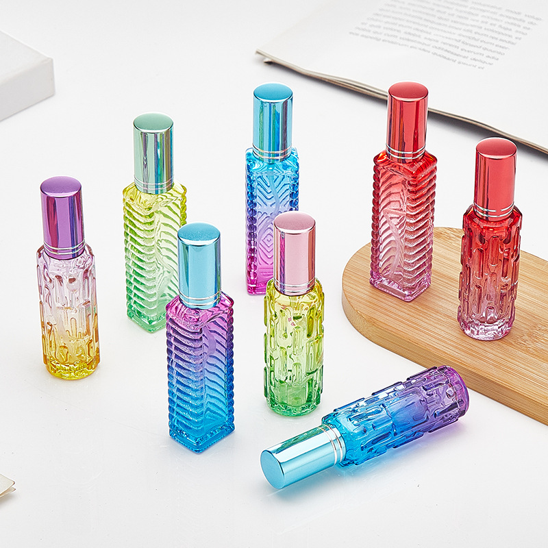 1Pcs 10ml 다채로운 사각형 유리 향수병 두꺼운  - Perfume Fragrance One 리뷰 및 가격