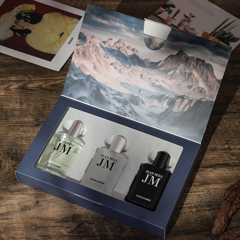 남성용 오드뚜왈렛 향수 선물 세트 3개, 엠보싱 처리된 - Fragrance Perfume For Man 리뷰 및 가격