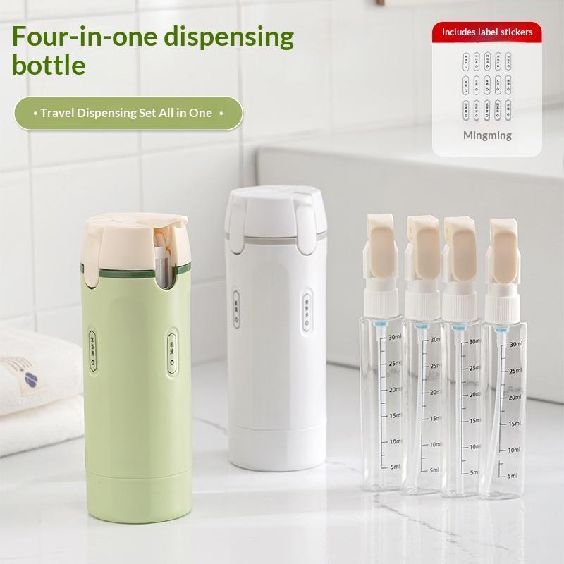 새지 않는 4 in 1 리필 가능 여행용 병 세트, 휴 - Perfume Fragrance Dispenser 리뷰 및 가격