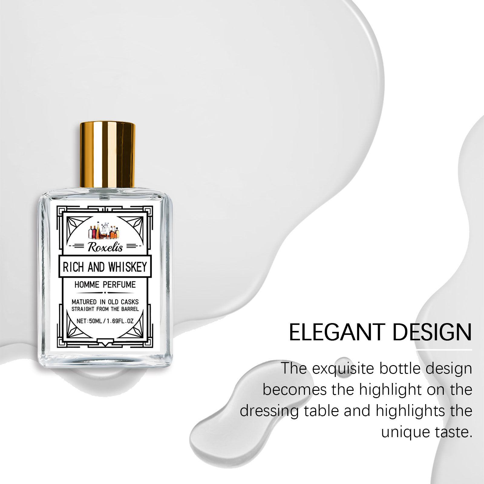 록셀리스 50ml 참 위스키 남성 향수 구롱 향기 우아 - Fragrance Perfume For Man 리뷰 및 가격